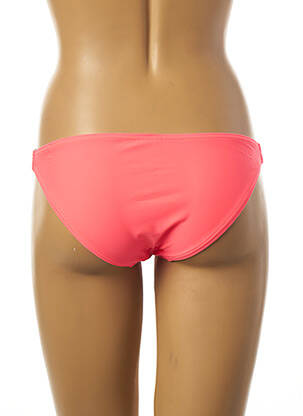 Bas de maillot de bain imprimé fantaisie culotte rose DAG ADOM femme
