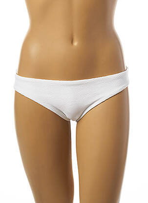 Bas de maillot de bain stretch culotte blanc SEAFOLLY femme