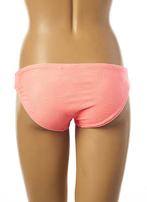Bas de maillot de bain tissage texturé culotte rose SEAFOLLY femme