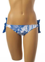Bas de maillot de bain imprimé fantaisie bikini bleu MOONTIDE femme