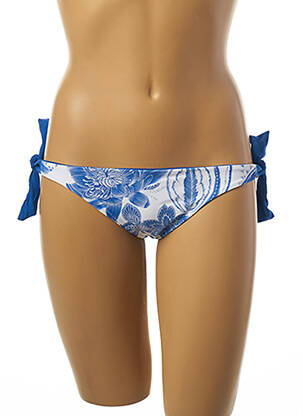 Bas de maillot de bain imprimé fantaisie bikini bleu MOONTIDE femme