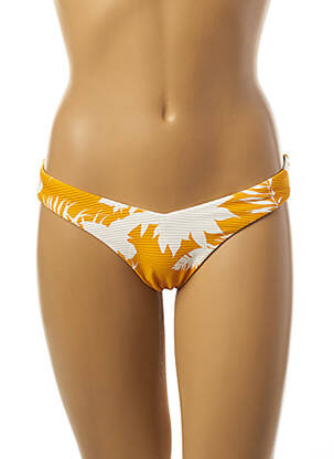 Bas de maillot de bain stretch culotte jaune SEAFOLLY femme