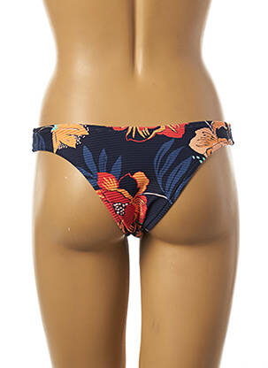 Bas de maillot de bain imprimé fleurs culotte bleu SEAFOLLY femme