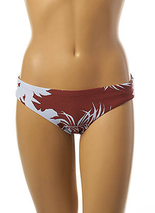 Bas de maillot de bain stretch culotte marron SEAFOLLY femme