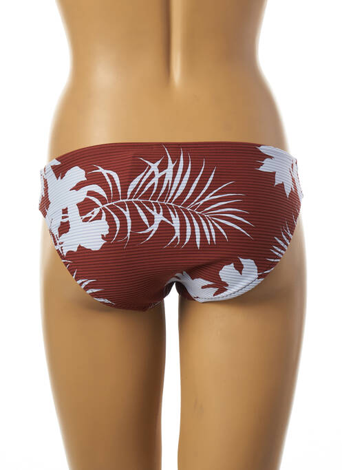 Bas de maillot de bain stretch culotte marron SEAFOLLY femme