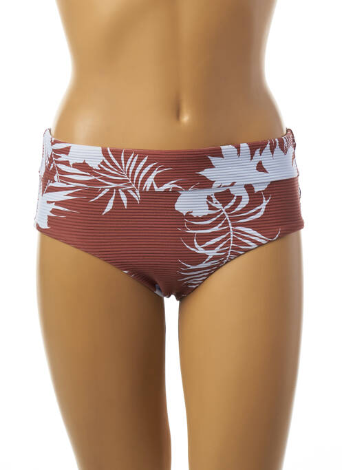 Bas de maillot de bain marron SEAFOLLY pour femme