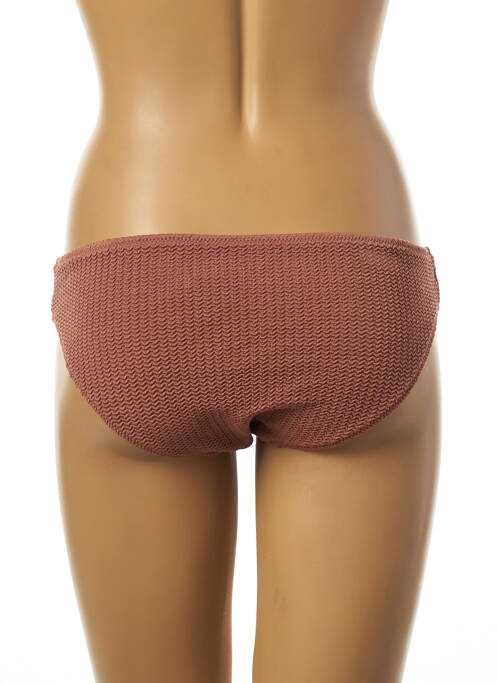 Bas de maillot de bain marron SEAFOLLY pour femme