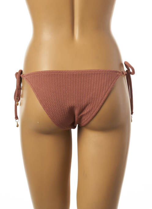 Bas de maillot de bain marron SEAFOLLY femme