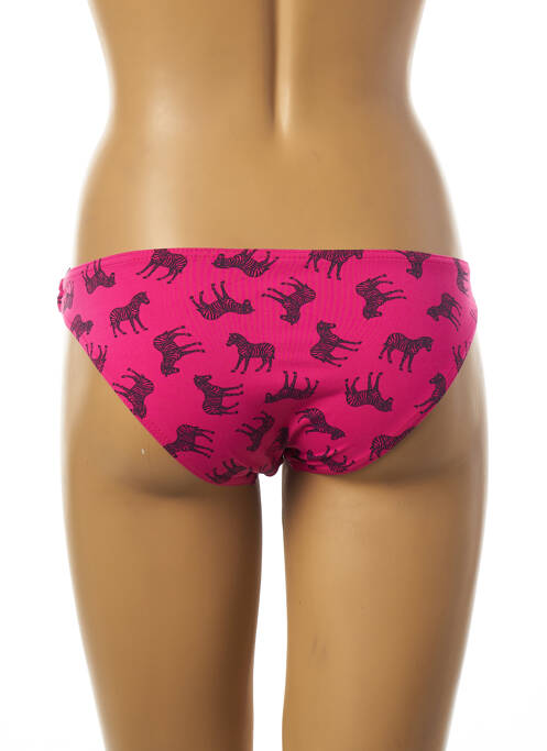 Bas de maillot de bain rose KIWI pour femme