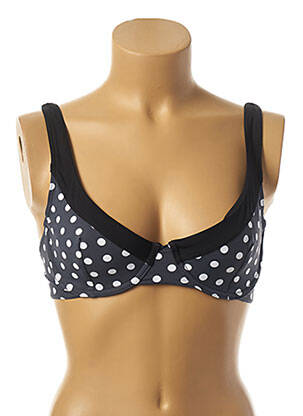 Haut de maillot de bain stretch gris PLAGE DU SUD femme