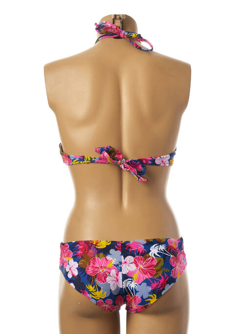 Maillot de bain 2 pièces bleu YSABEL MORA pour femme