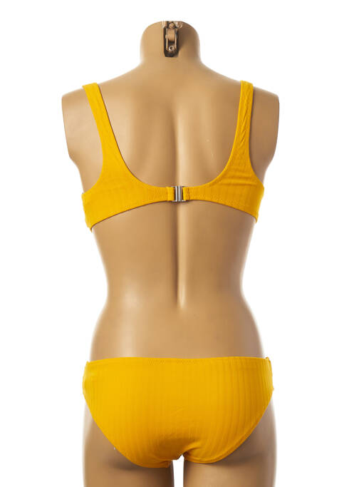 Maillot de bain 2 pièces jaune BORABORA pour femme