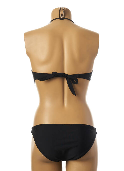 Maillot de bain 2 pièces noir DAG ADOM pour femme