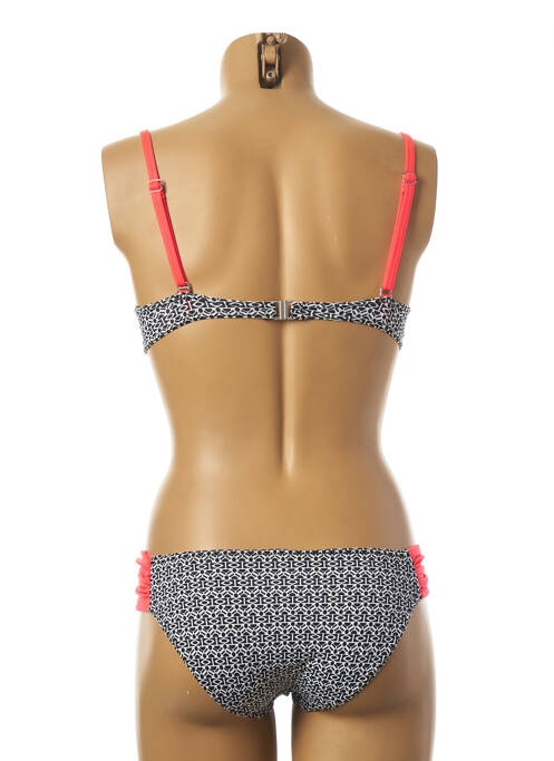 Maillot de bain 2 pièces noir LPB pour femme