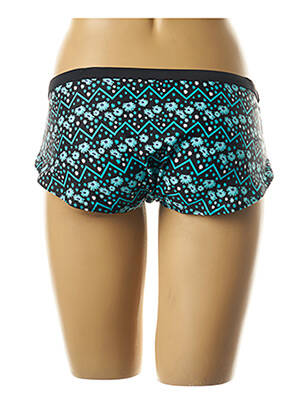 Bas de maillot de bain imprimé fleurs shorty bleu CURVY KATE femme
