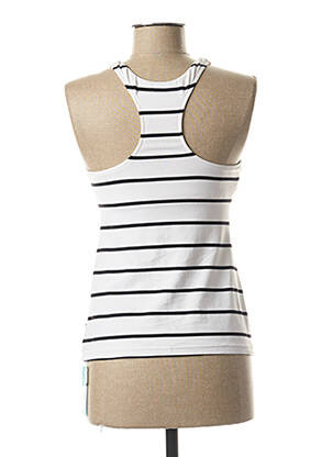 Haut de maillot de bain stretch haut soutien-gorge moulé blanc SEAFOLLY femme