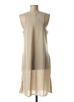 Robe mi-longue sans manche sans manche vert MINDELO BAY femme