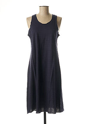 Robe mi-longue sans manche sans manche bleu MINDELO BAY femme