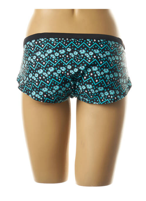 Bas de maillot de bain imprimé fleurs shorty bleu CURVY KATE femme