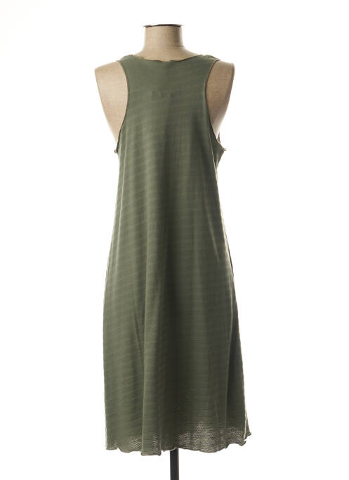 Robe mi-longue vert MINDELO BAY pour femme