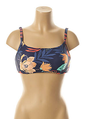 Haut de maillot de bain stretch bleu SEAFOLLY femme