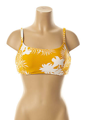 Haut de maillot de bain stretch jaune SEAFOLLY femme