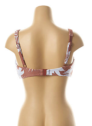 Haut de maillot de bain stretch marron SEAFOLLY femme