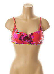 Haut de maillot de bain stretch rouge SEAFOLLY femme