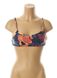 Haut de maillot de bain stretch bleu SEAFOLLY femme