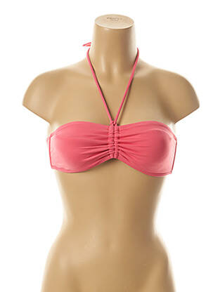 Haut de maillot de bain haut soutien-gorge avec mousse de rembourrage amovible haut soutien-gorge avec mousse de rembourrage amovible rose KIWI femme