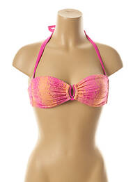 Haut de maillot de bain stretch rouge KIWI femme