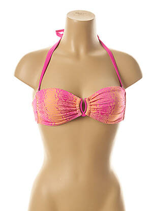 Haut de maillot de bain stretch rouge KIWI femme