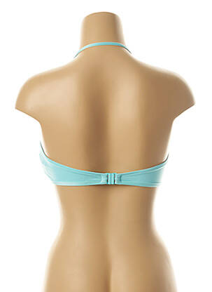 Haut de maillot de bain stretch haut soutien-gorge moulé bleu SEAFOLLY femme