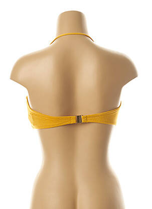 Haut de maillot de bain haut soutien-gorge moulé haut soutien-gorge moulé jaune SEAFOLLY femme