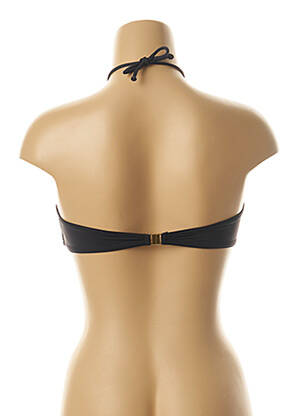 Haut de maillot de bain haut soutien-gorge avec mousse de rembourrage amovible haut soutien-gorge avec mousse de rembourrage amovible noir KIWI femme