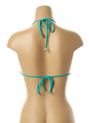 Haut de maillot de bain stretch haut triangles vert KIWI femme