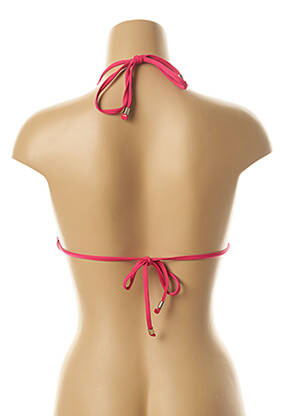 Haut de maillot de bain stretch haut triangles vert KIWI femme