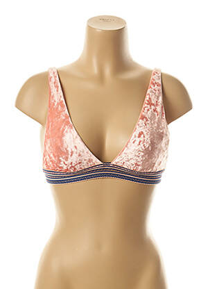 Haut de maillot de bain stretch haut triangles rose SEAFOLLY femme