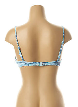 Haut de maillot de bain stretch haut soutien-gorge avec mousse de rembourrage amovible bleu SEAFOLLY femme