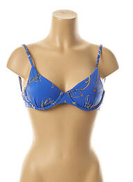 Haut de maillot de bain stretch bleu SEAFOLLY femme