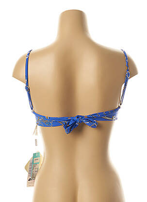 Haut de maillot de bain stretch bleu SEAFOLLY femme