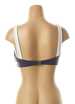 Haut de maillot de bain stretch bleu BORABORA femme
