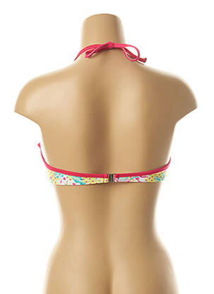 Haut de maillot de bain haut soutien-gorge moulé haut soutien-gorge moulé rose KIWI femme