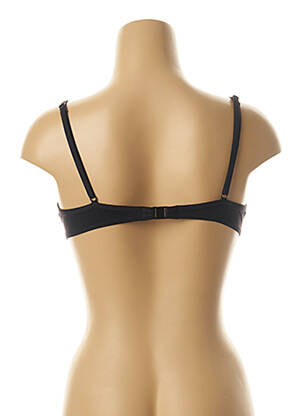 Haut de maillot de bain haut soutien-gorge moulé haut soutien-gorge moulé noir CHERRY BEACH femme
