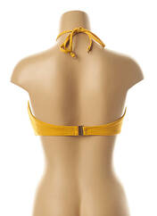 Haut de maillot de bain jaune SEAFOLLY pour femme seconde vue