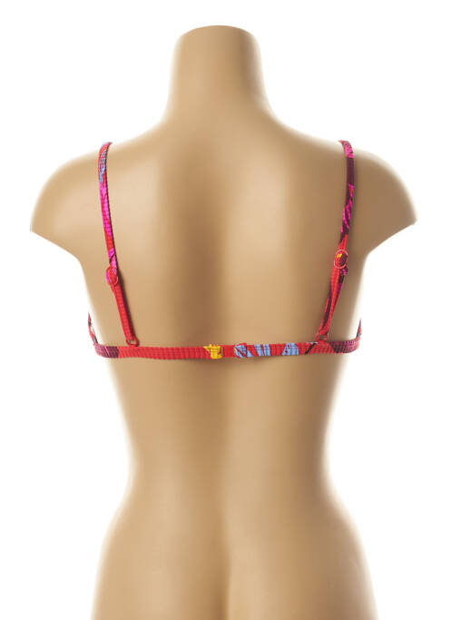Haut de maillot de bain stretch rouge SEAFOLLY femme