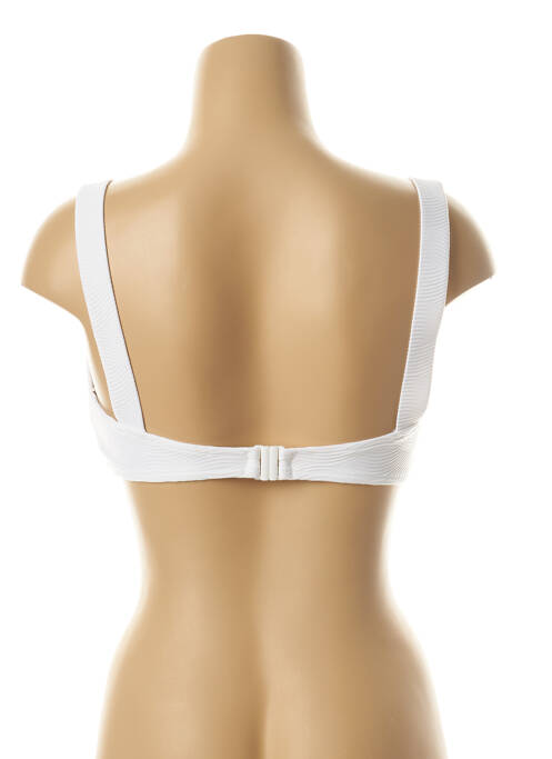 Haut de maillot de bain blanc SEAFOLLY femme