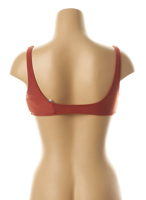 Haut de maillot de bain marron PIHA pour femme