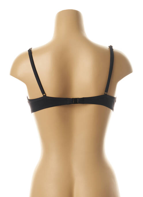 Haut de maillot de bain noir CHERRY BEACH pour femme