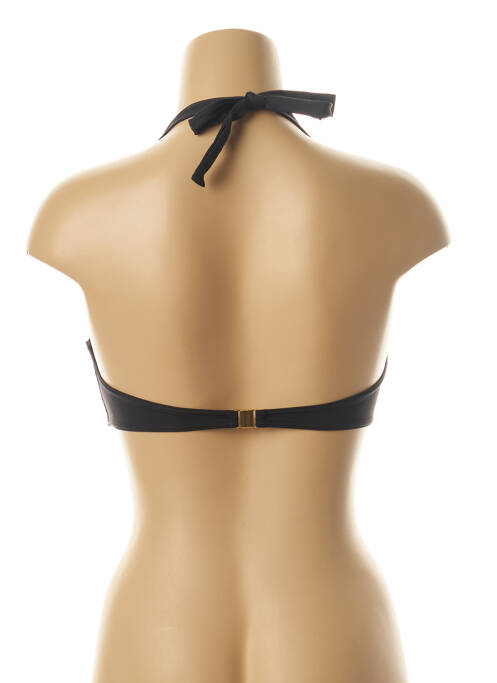 Haut de maillot de bain noir KIWI pour femme